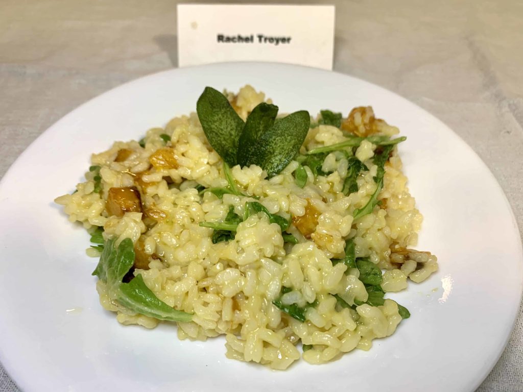 Butternut Squash Risotto with Sage Brown Butter