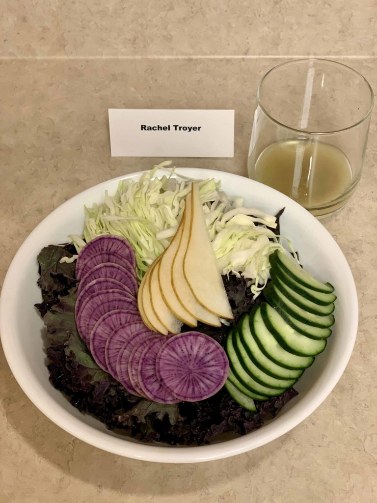 Fresh Pear and Cabbage Salad
