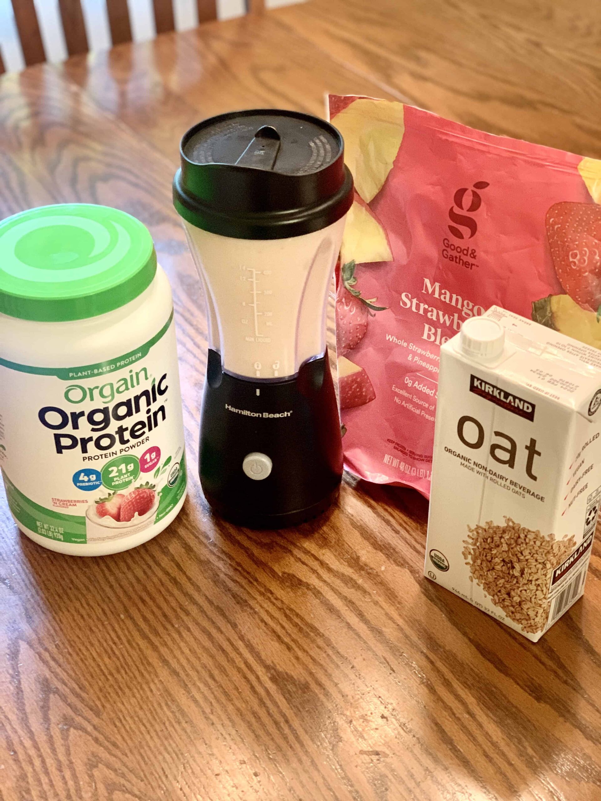 Smoothie and Blender